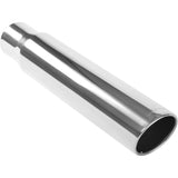 Single Exhaust Tip - 4in. Inlet/5in. Outlet