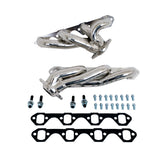 1987-1995 FORD F150 302 1-5/8 SHORTY EXHAUST HEADERS (POLISHED SILVER CERAMIC)