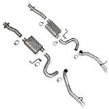 1987-1993 MUSTANG GT ONLY VARITUNE FULL CAT BACK EXHAUST SYSTEM.