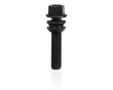 Wheel Bolt M14 x 1.5 x 48mm x 19mm Hex Spinning Round-Seat Black Finish