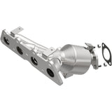 Catalytic Converter with Integrated Exhaust Manifold