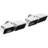 Exhaust Tip Set - Quad Rectangle - 2.75In.