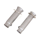 UNIVERSAL 2-3/4 EXHAUST FLOW TUBES WITH COLLECTOR BRACKETS