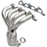 Catalytic Converter with Integrated Exhaust Manifold