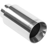 Single Exhaust Tip - 2.25in. Inlet/3in. Outlet