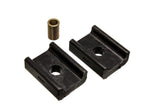 Transmission Buffer Mount Set; Black; Performance Polyurethane;