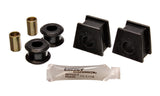 Sway Bar Bushing Set; Black; Front; Bar Dia. 9/16 in.; Performance Polyurethane;