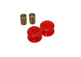 End Link Bushing Set; Red; Front; Performance Polyurethane;