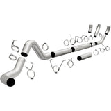 Aluminized Custom Builder Pipe Kit Diesel 5in. Turbo-Back