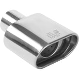 Single Exhaust Tip - 2.25in. Inlet/2.75 x 5.25in. Outlet