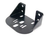 Bolt-On rear upper air spring bracket, powder coated black.