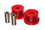 Differential Carrier Bushing Set; Red; Performance Polyurethane;