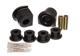 Control Arm Bushing Set; Black; Front; Performance Polyurethane;