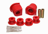 Control Arm Bushing Set; Red; Front; Performance Polyurethane;