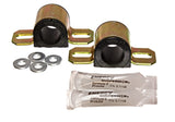 Sway Bar Bushing Set; Black; Front; Bar Dia. 24mm; Performance Polyurethane;