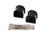 Sway Bar Bushing Set; Black; Rear; Bar Dia. 14.5mm; Performance Polyurethane;