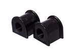 Sway Bar Bushing Set; Black; Front; 21mm;