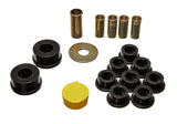 Watts Link Bushing Set; Black; Rear; Performance Polyurethane;