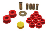 Watts Link Bushing Set; Red; Rear; Performance Polyurethane;