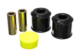 Trailing Arm Bushing Set; Black; Rear; Performance Polyurethane;