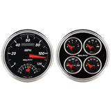 GAUGE KIT, 2 PC., QUAD & TACH/SPEEDO, 5