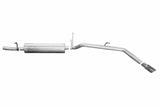 Cat-Back Single Exhaust System; Aluminized