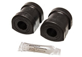 Sway Bar Bushing Set; Black; Front; Bar Dia. 23mm; Performance Polyurethane;