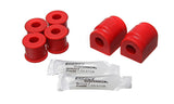 Sway Bar Bushing Set; Red; Rear; Bar Dia. 14.5mm; Performance Polyurethane;