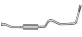 Cat-Back Single Exhaust System; Aluminized