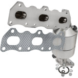 Catalytic Converter with Integrated Exhaust Manifold