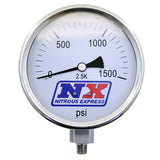 Nitrous Pressure Gauge 4 inch-high accuracy.