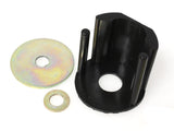 Polyurethane Motor Mount Insert; Black; Performance Polyurethane;