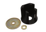 Polyurethane Motor Mount Insert; Black; Performance Polyurethane;