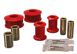 Control Arm Bushing Set; Red; Front; Performance Polyurethane;