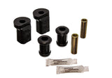 Control Arm Bushing Set; Black; Front; Performance Polyurethane;