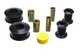 Control Arm Bushing Set; Black; Front; Performance Polyurethane;