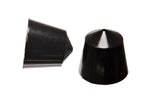 Bump Stop Set; Black; Performance Polyurethane; Front; Incl. 2 Per Set;