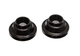 Coil Spring Isolator Set; Black; Performance Polyurethane;