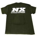 SMALL BLACK T-SHIRT W/ WHITE NX .