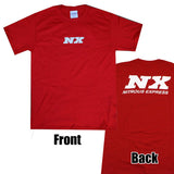 SMALL RED T-SHIRT W/ WHITE NX.