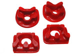 Polyurethane Motor Mount Insert; Red; Torque Mount Inserts;