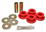 Control Arm Bushing Set; Red; Front; Performance Polyurethane;