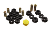 Control Arm Bushing Set; Black; Front; Performance Polyurethane;