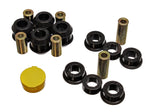 Control Arm Bushing Set; Black; Front; Performance Polyurethane;