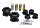 Control Arm Bushing Set; Black; Front; Performance Polyurethane;