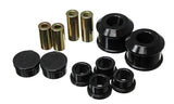 Control Arm Bushing Set; Black; Front; Performance Polyurethane;