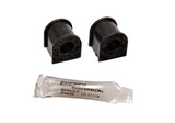 Sway Bar Bushing Set; Black; Rear; Bar Dia. 13mm; Performance Polyurethane;