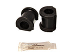 Sway Bar Bushing Set; Black; Front; Bar Dia. 23mm; Performance Polyurethane;