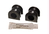 Sway Bar Bushing Set; Black; Rear; Bar Dia. 19mm; Performance Polyurethane;