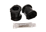 Sway Bar Bushing Set; Black; Front; Bar Dia. 1 in.; Performance Polyurethane;